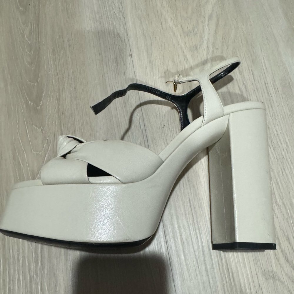 Saint Lauren Bianca Platform sandals - Picture 10 of 12